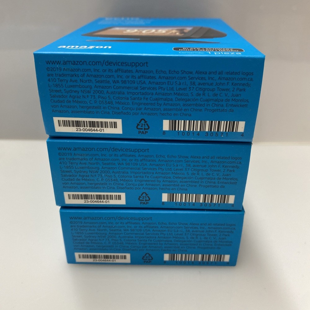 3X Echo Show 5 Adjustable Stand - Black 1 Piece Each