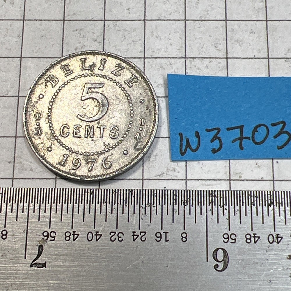 1976 Belize 5 Cents