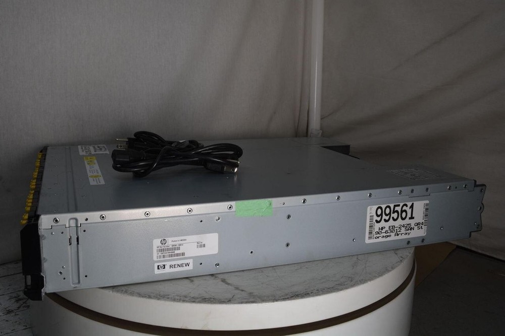 HP M6710 QR490-63012 SAN Storage Array SEE NOTES