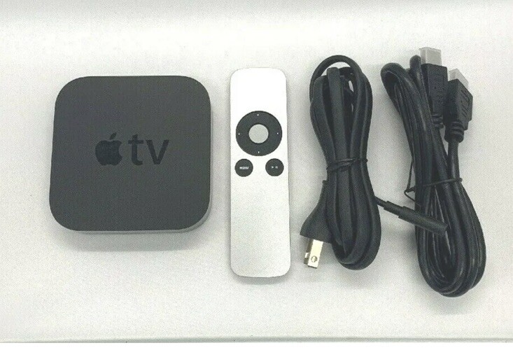 Apple TV 3rd Generation (2013) + Remote & HDMI cable