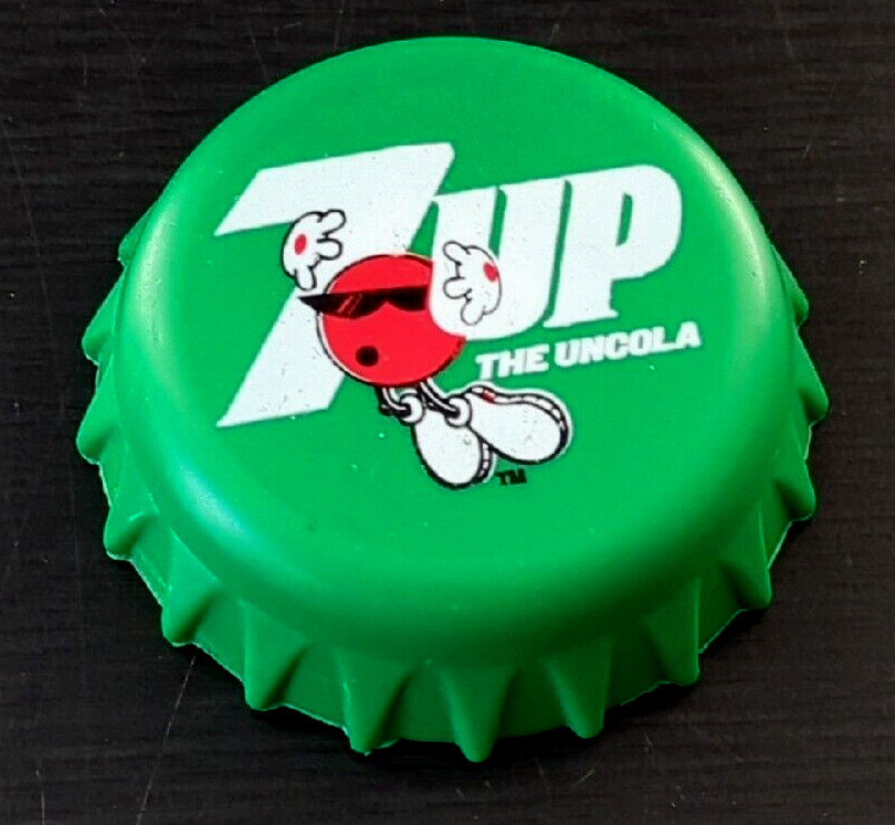 7up Seven up Munchkin Ice Pack Reusable Bottle Cap 1994