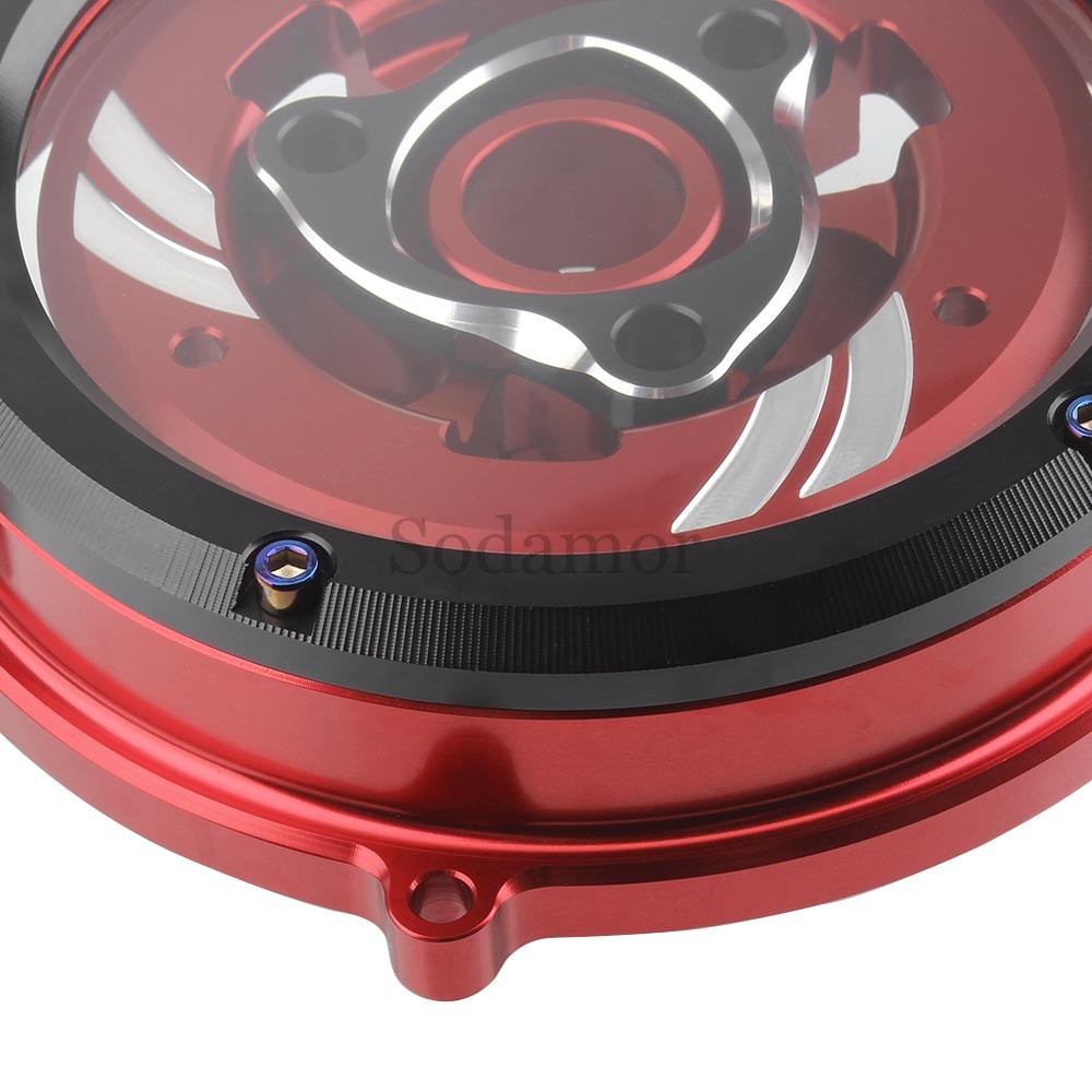 For DUCATI SUPERBIKE PANIGALE V4 2018-2024 Clear Clutch Cover Engine Protector