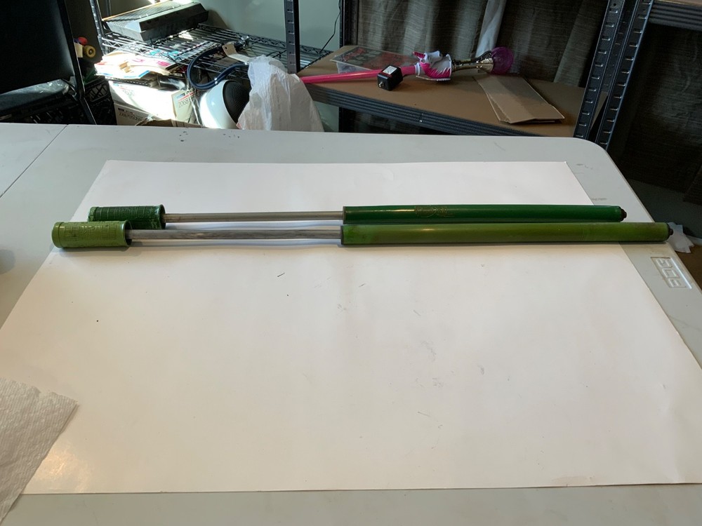 TWO Vintage Silca Impero framefit pump body