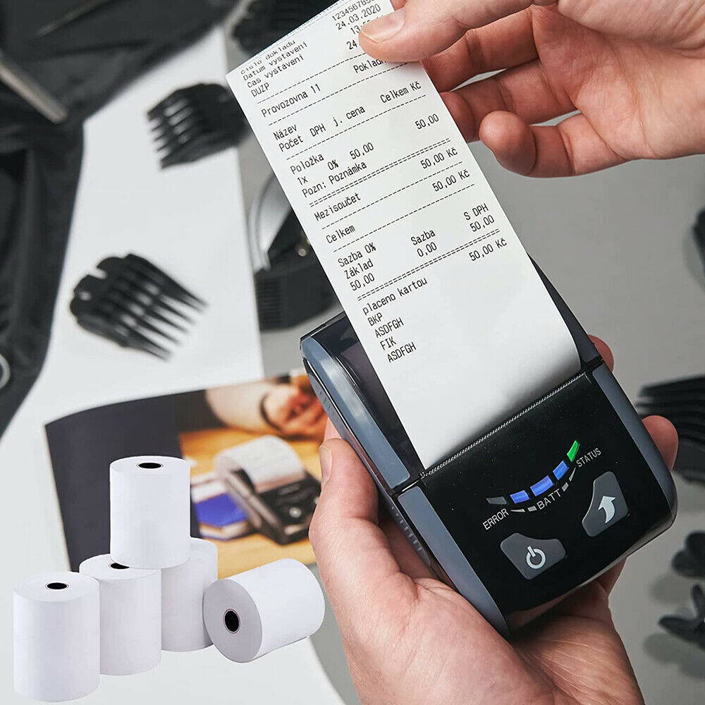 400 Rolls Thermal Paper 2 1/4" x 50' Cash Register Credit Card POS Receipt Paper