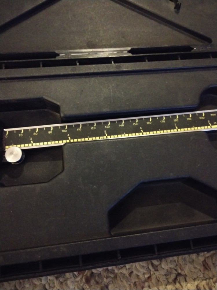 MITUTOYO TOOLS 8” ABSOLUTE DIGIMATIC INSIDE / OUTSIDE CALIPER, CD-8CS, 500-197