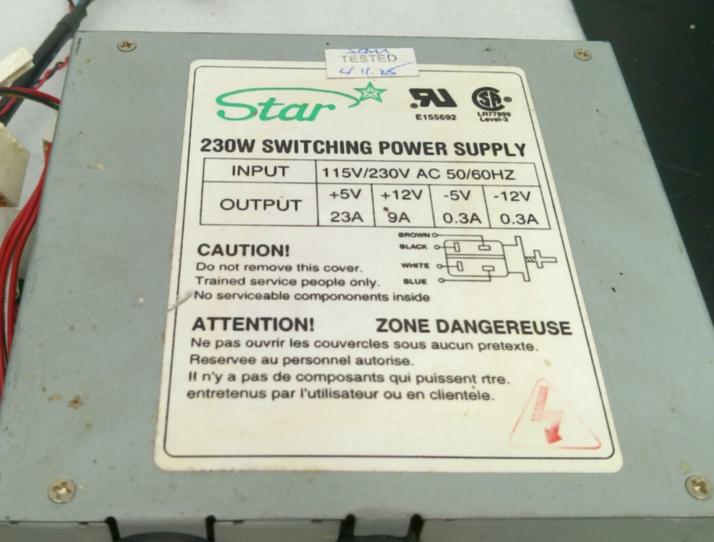 Star 230W Switching Power Supply