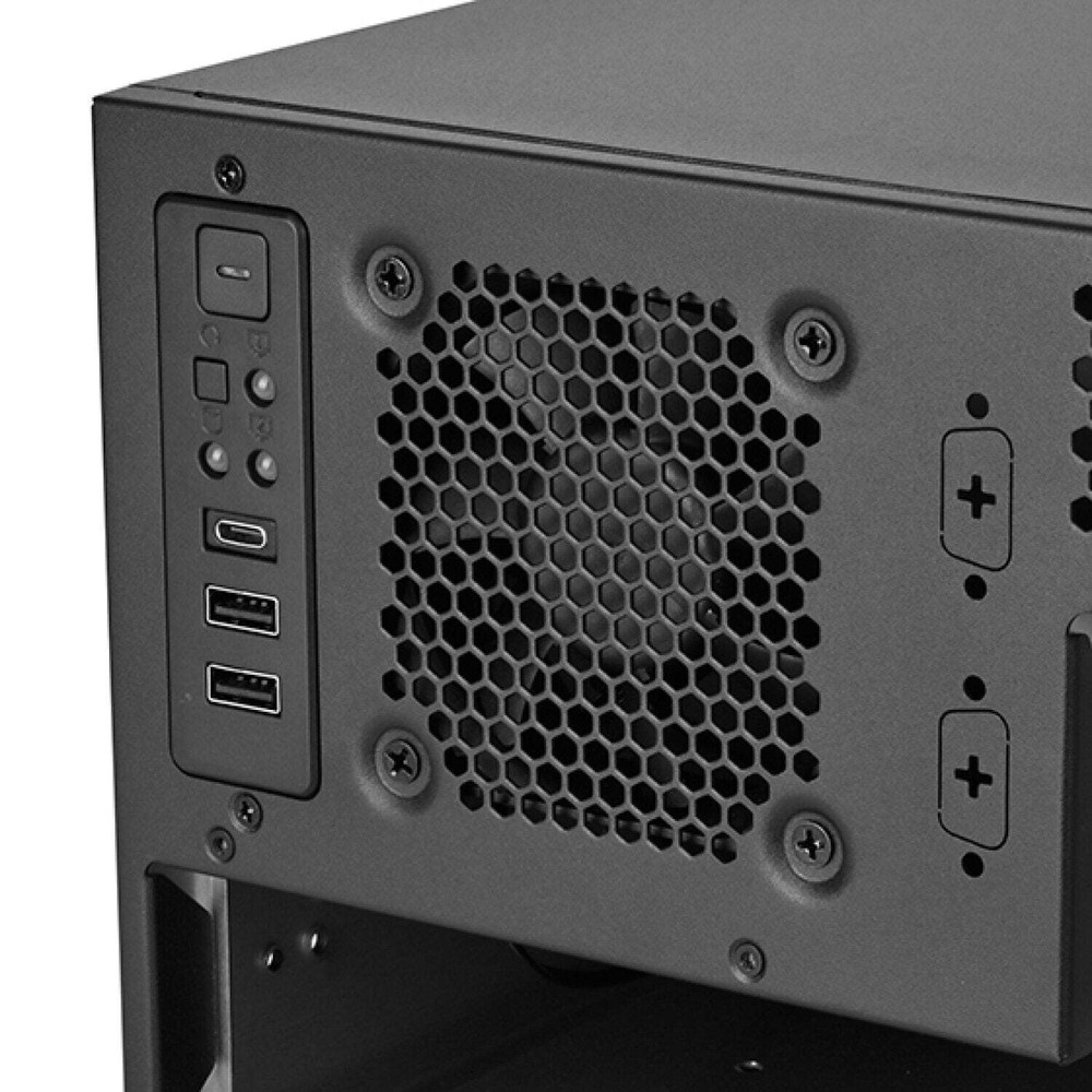SilverStone RM46-502-I 4U Interchangeable Rackmount Chassis Front Accessible