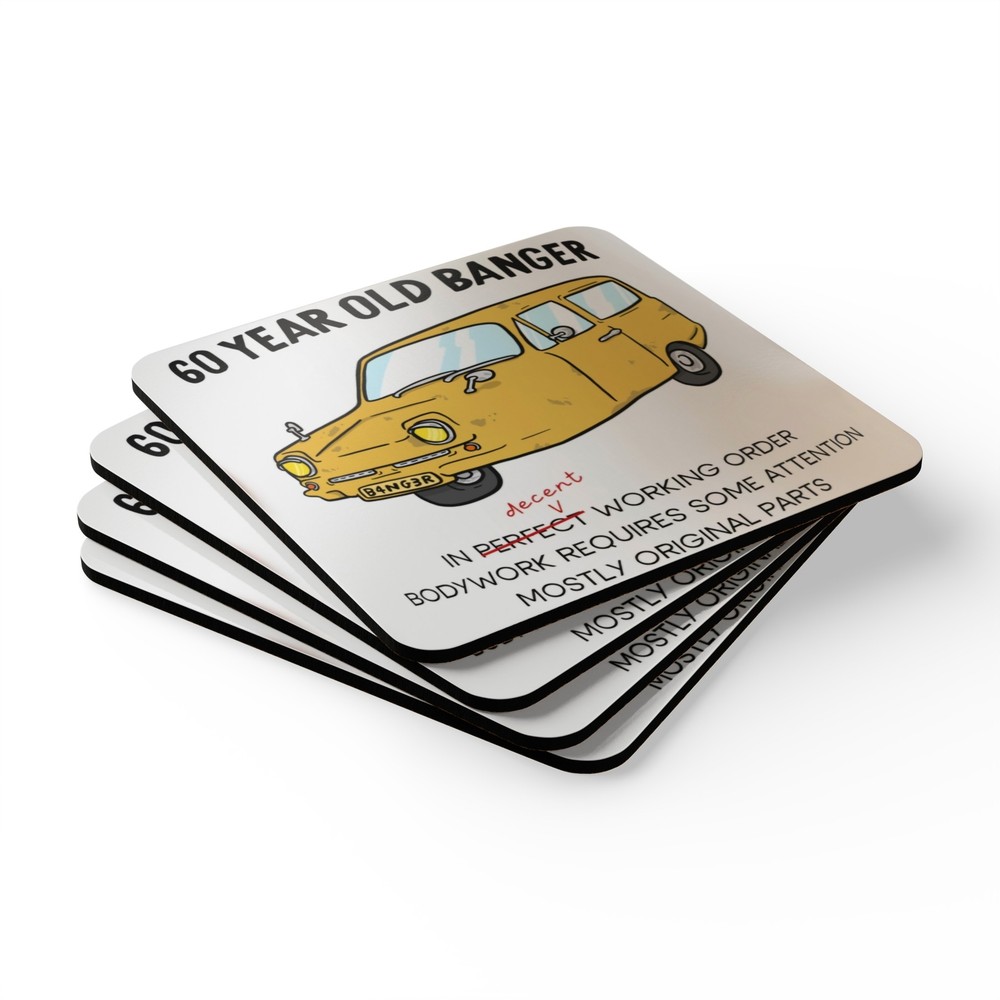 Corkwood Coaster Set