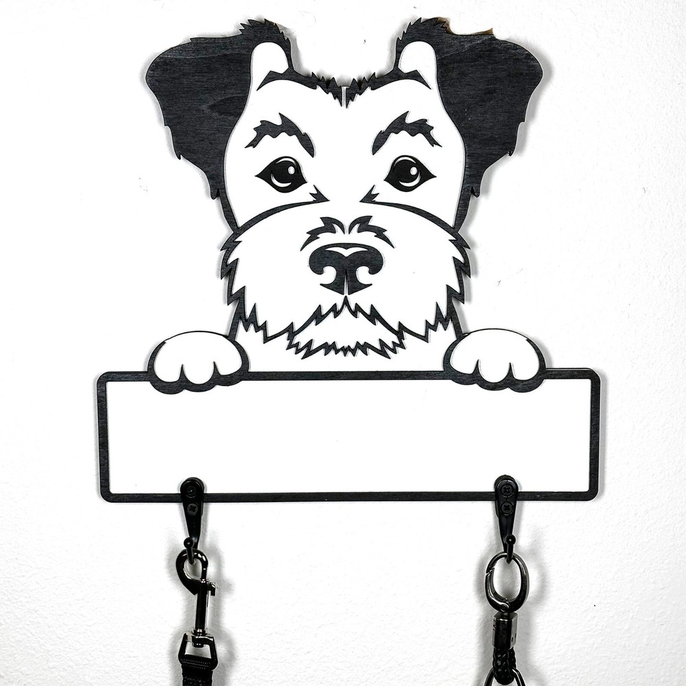 Schnazer dog leash holder