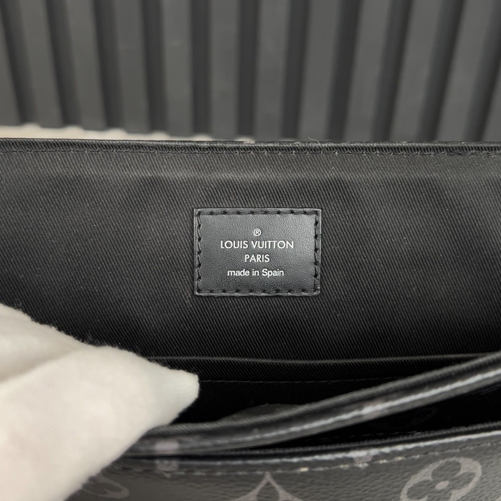 Louis Vuitton District PM Monogram Eclipse Canvas Crossbody Messenger Bag