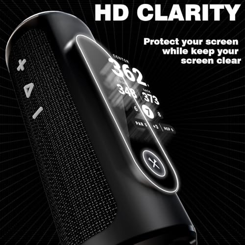 Screen Protector Tempered Glass 2-Pack Compatible with Blue Tees Golf Player+