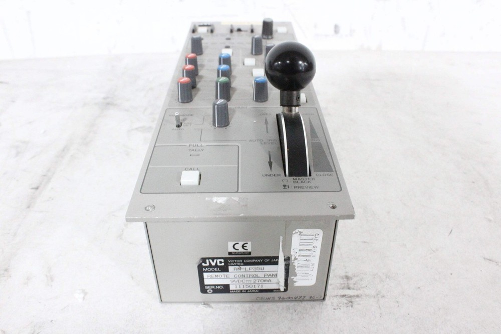 JVC RM-LP35U Remote Control Panel