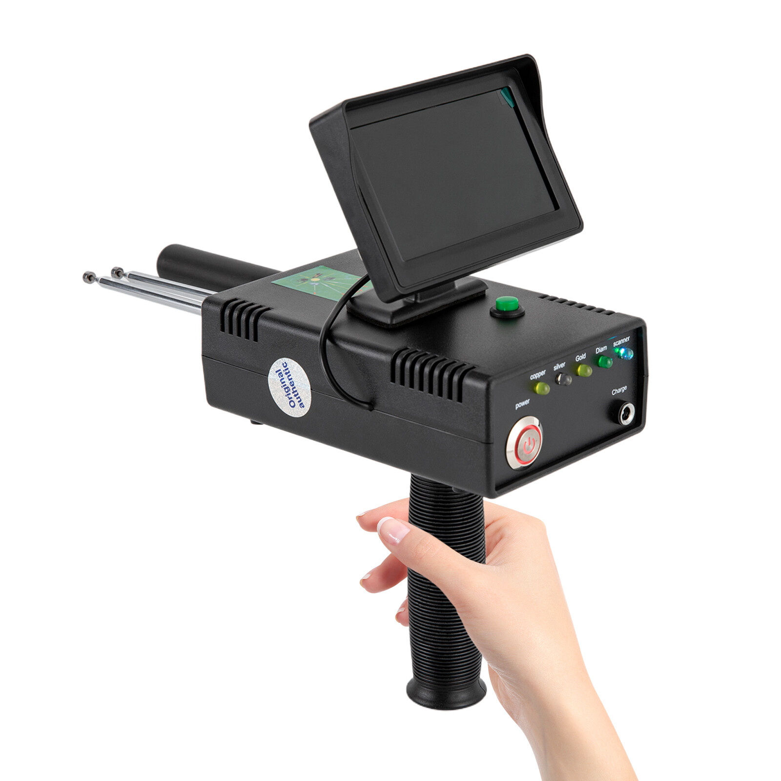 1200M LED Long Range Metal Gold Diamond Detector Finder Treasure Hunter Digger