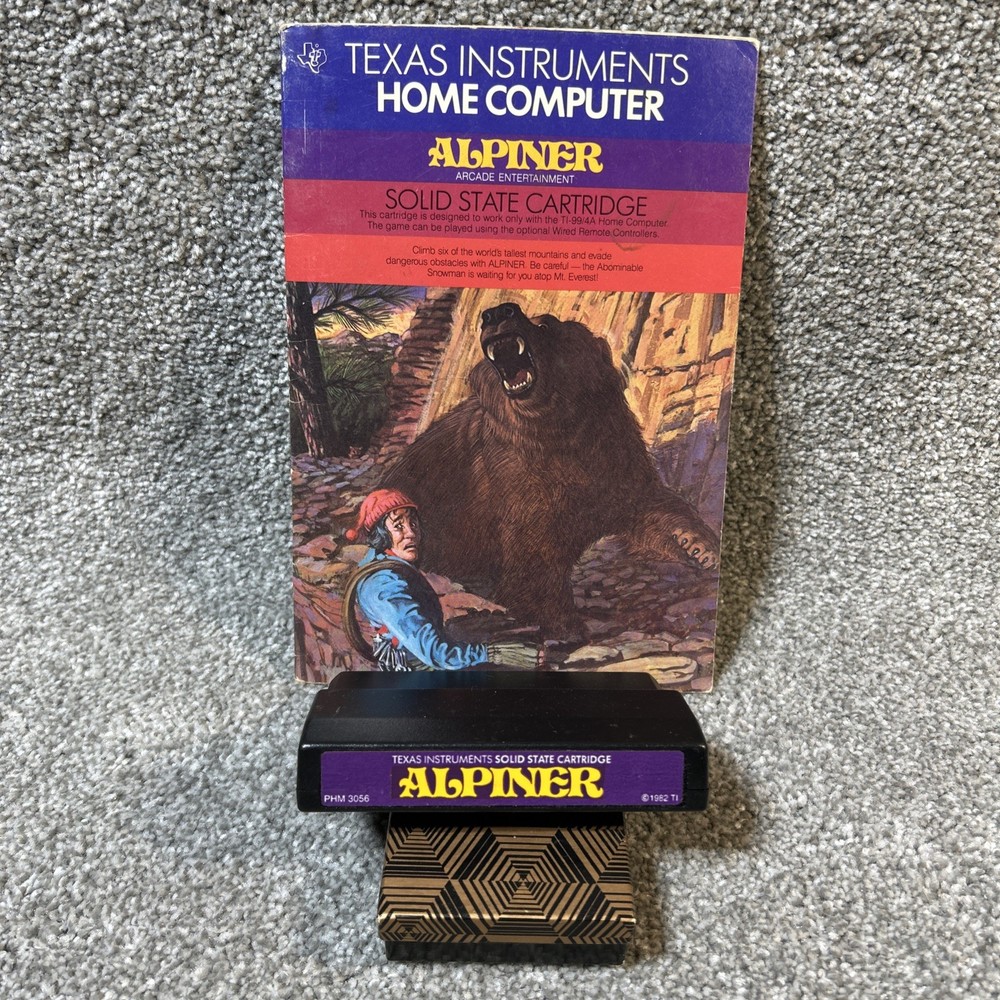 Texas Instruments Computer TI99/4A Games Cartridges Cassettes Manuals - UNTESTED