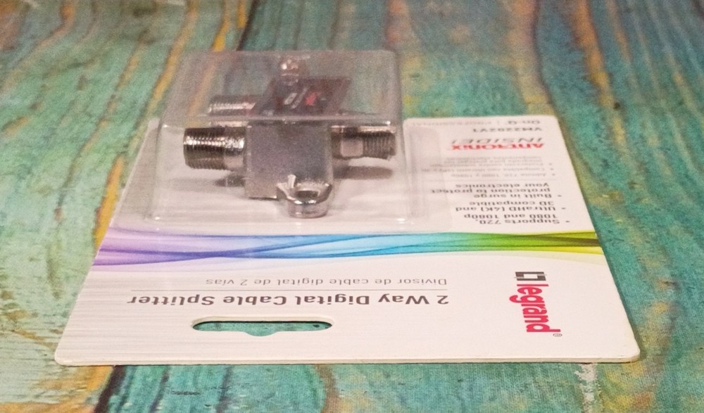 Legrand 2 Way Digital Cable Splitter - NEW