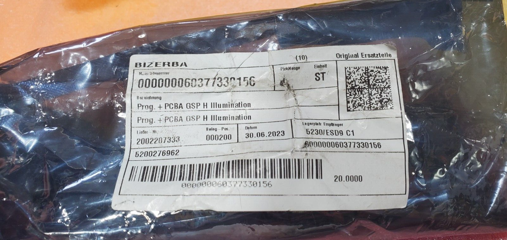 OEM Bizerba 000000060377330156 60377330156