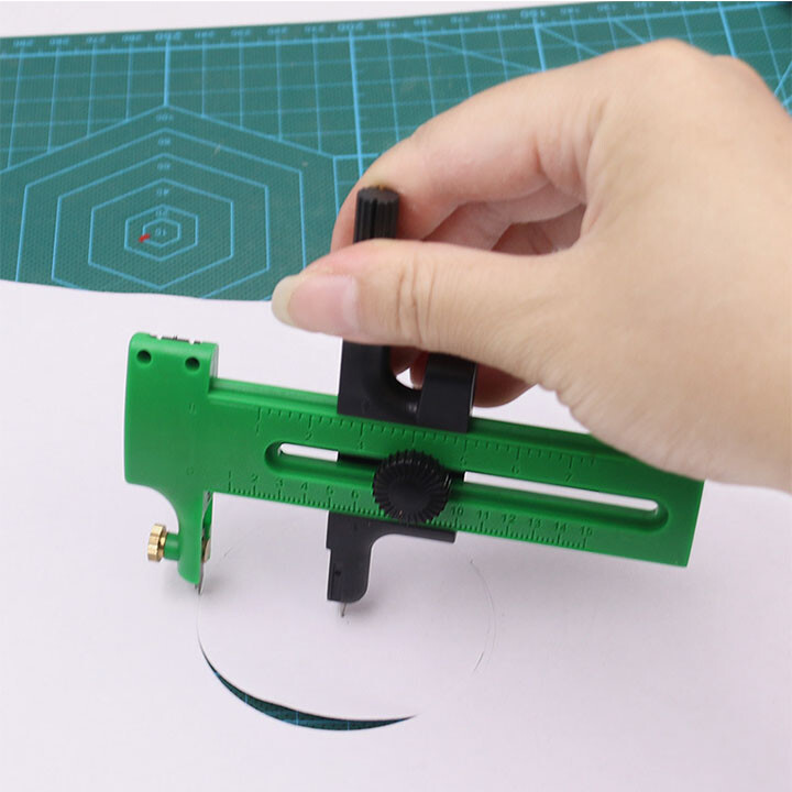 Handle Circle Cutter Compass Circle Cutter 2-15cm Cutting Tool for Draw Picture