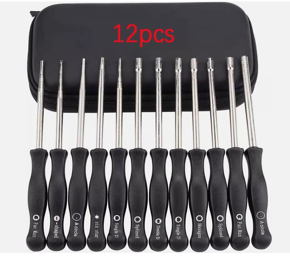 12PCS Carburetor Adjustment Tool Kit for Common 2 Cycle Carburator Small Engine