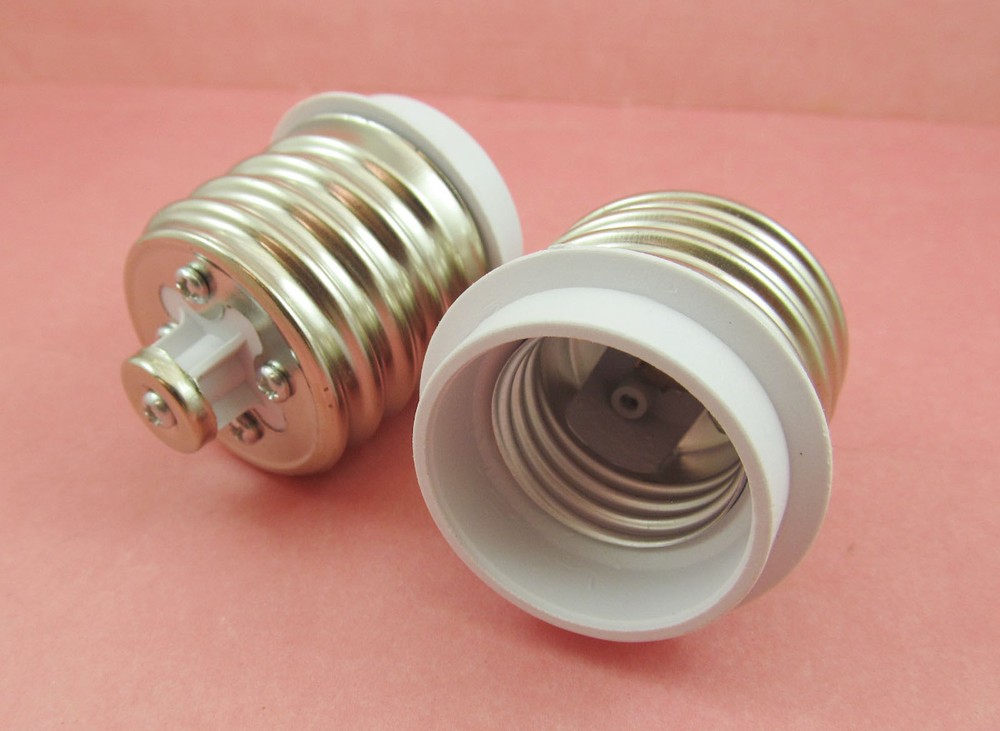 10pcs E40 to E27 Socket Base LED Halogen CFL Light Bulb Lamp Adapter Converter