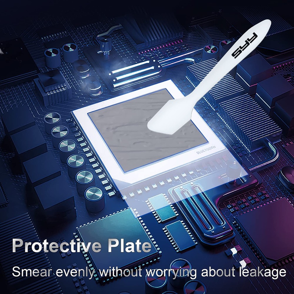 Thermal Paste, SYY 2 Grams CPU Paste 2g, grey