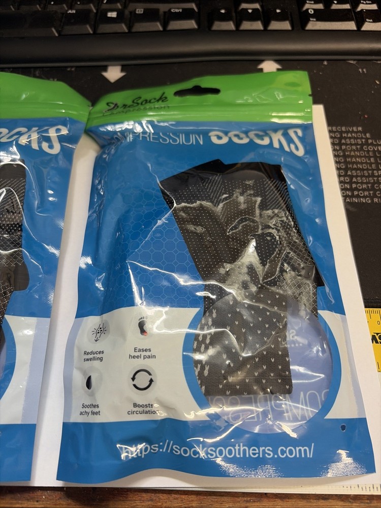 Dr Sock Compression Compression Socks x2 One Size Fits All