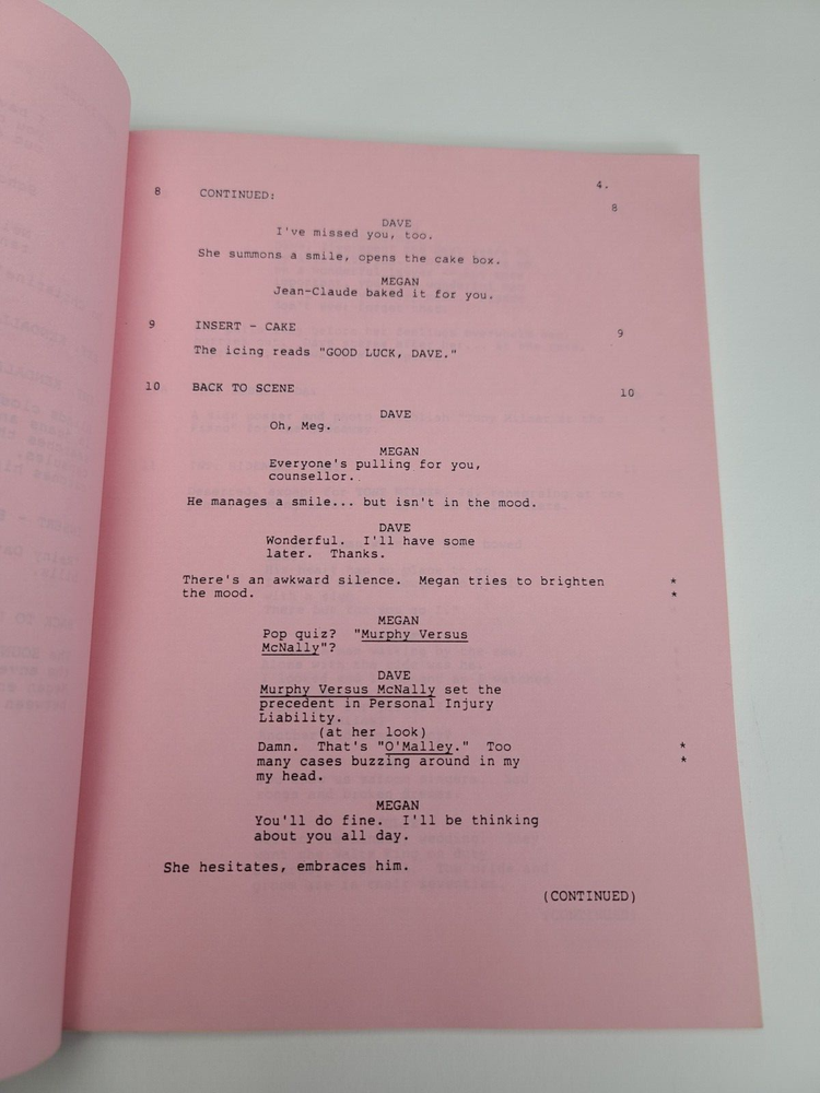HOTEL / Kimmer Ringwald 1986 TV Series Script, Claudia Lonow "Fast Forward"