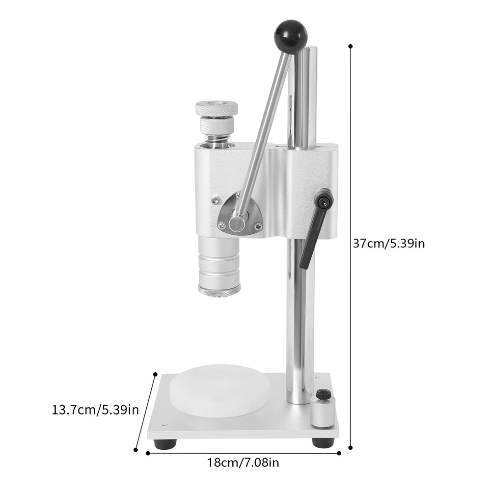 Perfume Bottle Capping Sealing Machine Manual Crimper Lid Cap Lock Machine