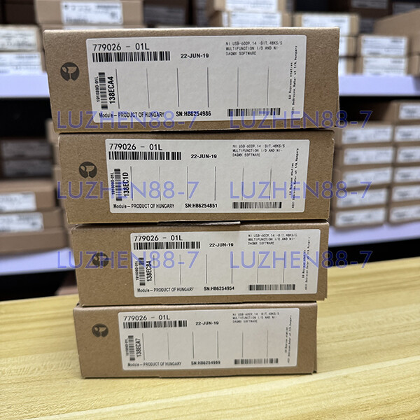 National Instruments USB-6009 Data Acquisition Card, NI DAQ, Multifunction New