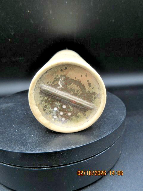 Vintage Coty Emeraude Talcum Powder from 1960 with Powder Still In It Metal Top