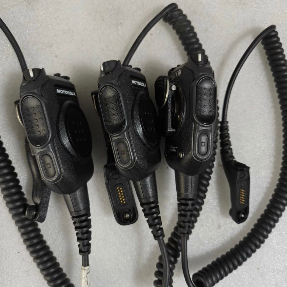 Motorola PMMN4102B Microphone Speaker Dual PTT Black for APX Radio Series