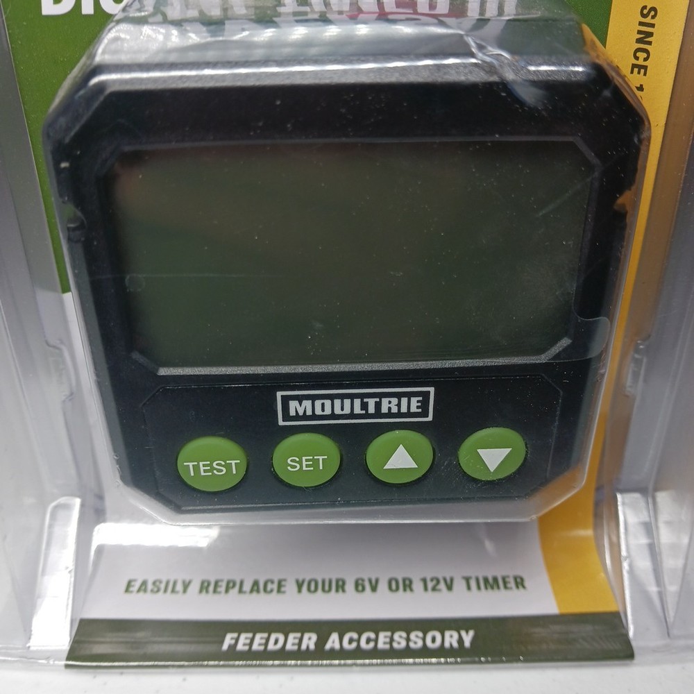 Moultrie Universal Digital Timer III - Deer Feeder Timer BLUETOOTH 6 OR 12 Volt