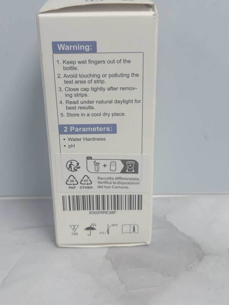 Bosike Water Hardness & pH Test Strips