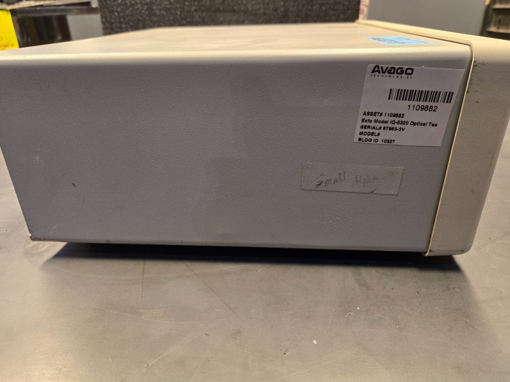 EXFO OPTICAL TEST IQ-203-A3N4 - Powers on