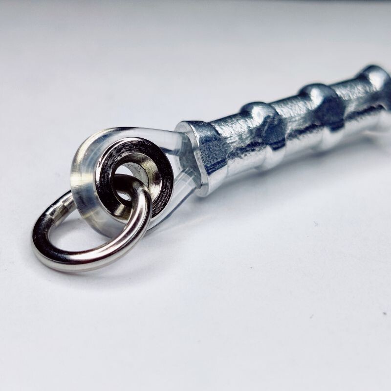 Solid Ring with Welded Grommet for Leaders - SPJigging