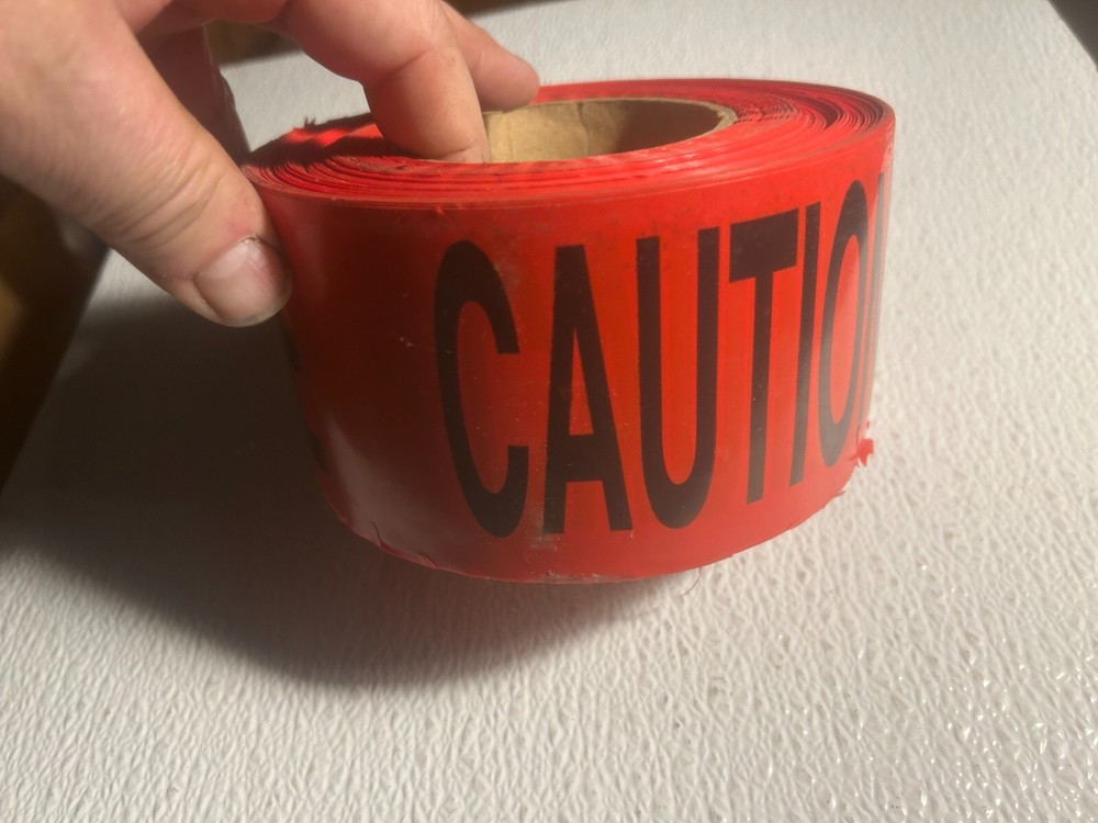 CAUTION buried electric line tape
