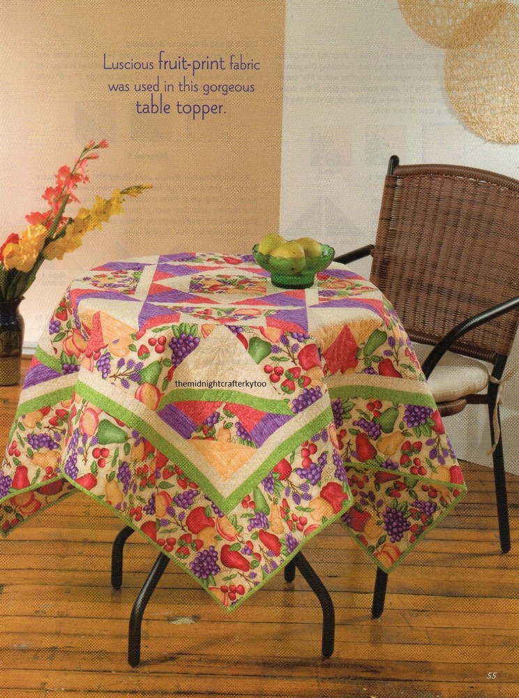 Fruitful Orchard Quilt Pattern Pieced MC