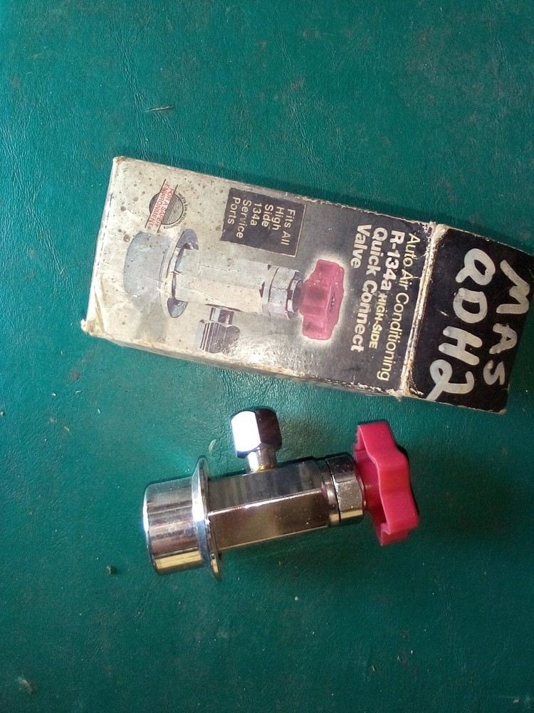 New Interdynamics QDH2 R134A High Side Quick Connect Valve A/C