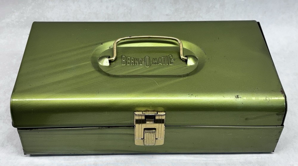 Vintage BernzOMatic Propane Torch Kit w Case & 7 Tips Attachments Untested
