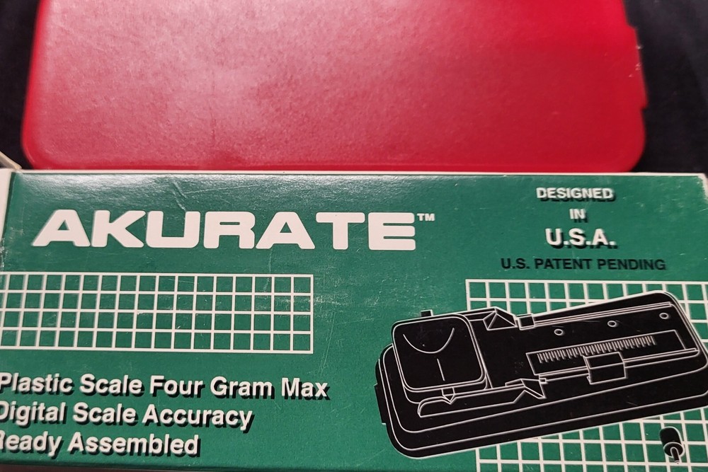 AKURATE Plastic Scale Four Gram Max Digital Scale Accuracy Ready Assembled USA