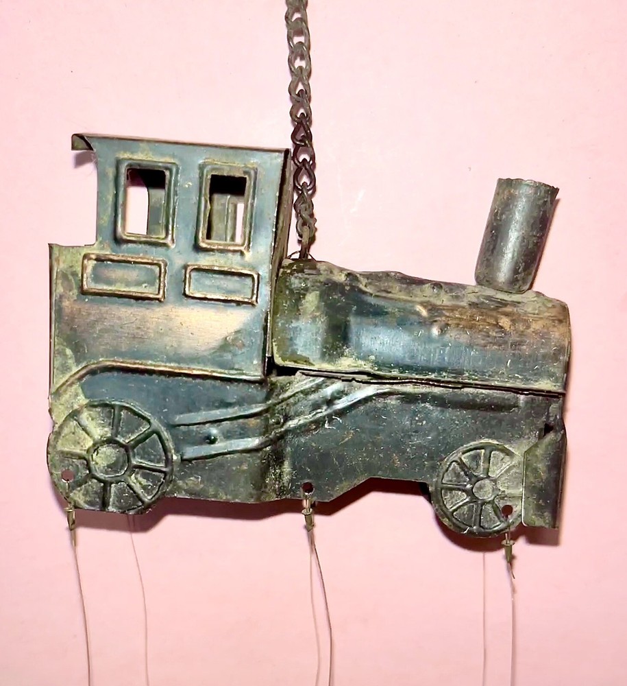 Copper Train Wind Chime - 11" c. 1948-1955