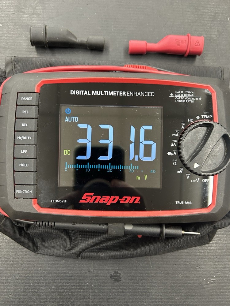 SNAP-ON EEDM525F ENHANCED DIGITAL MULTIMETER DMM.