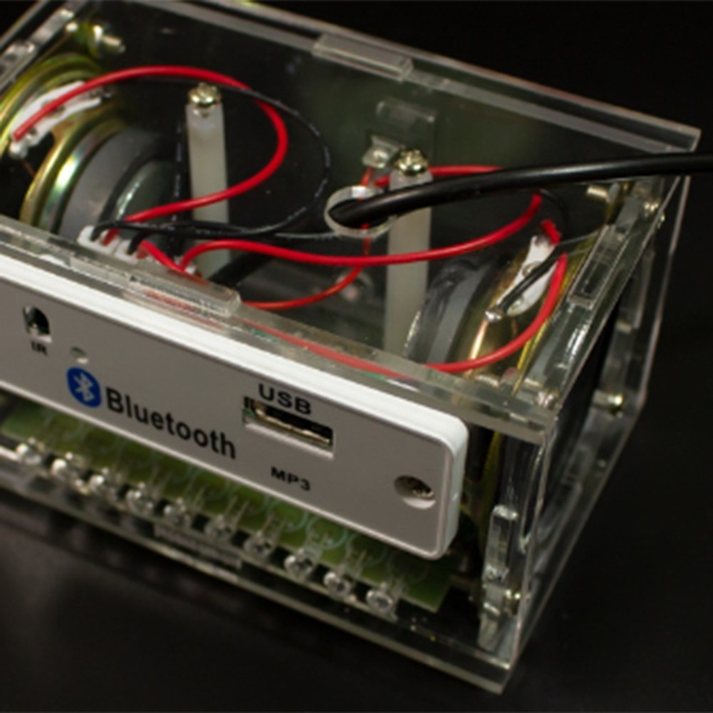 Bluetooth Speaker Electronics Bluetooth Stereo Speaker Support U Disk Y6W11670