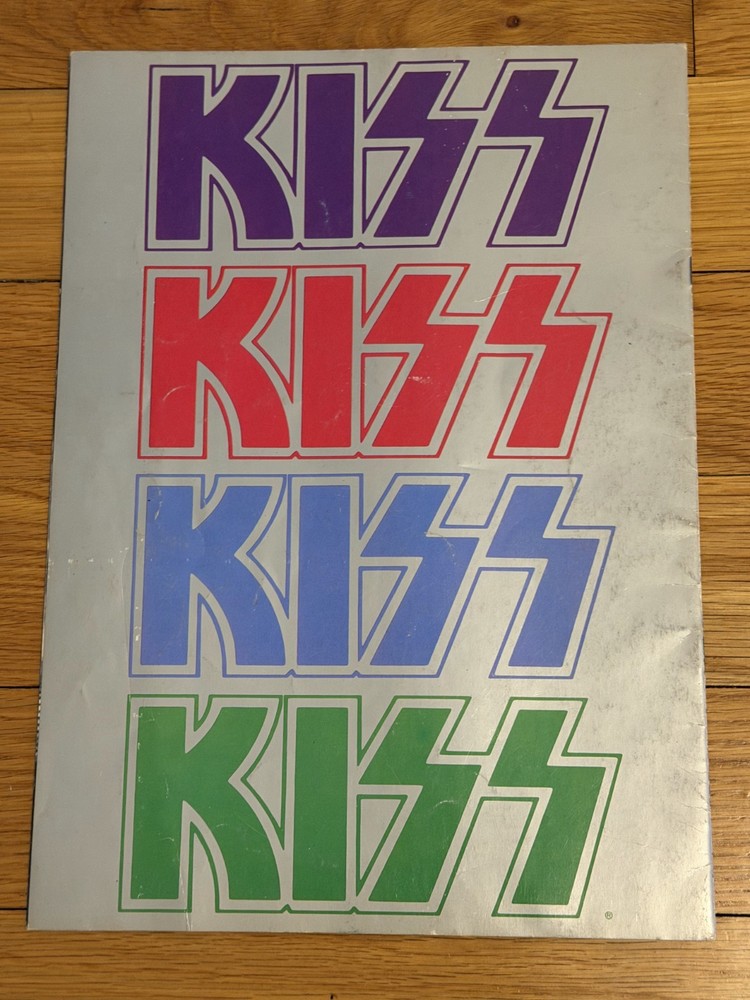 VINTAGE KISS ORIGINAL 1979 DYNASTY TOUR CONCERT PROGRAM BOOK