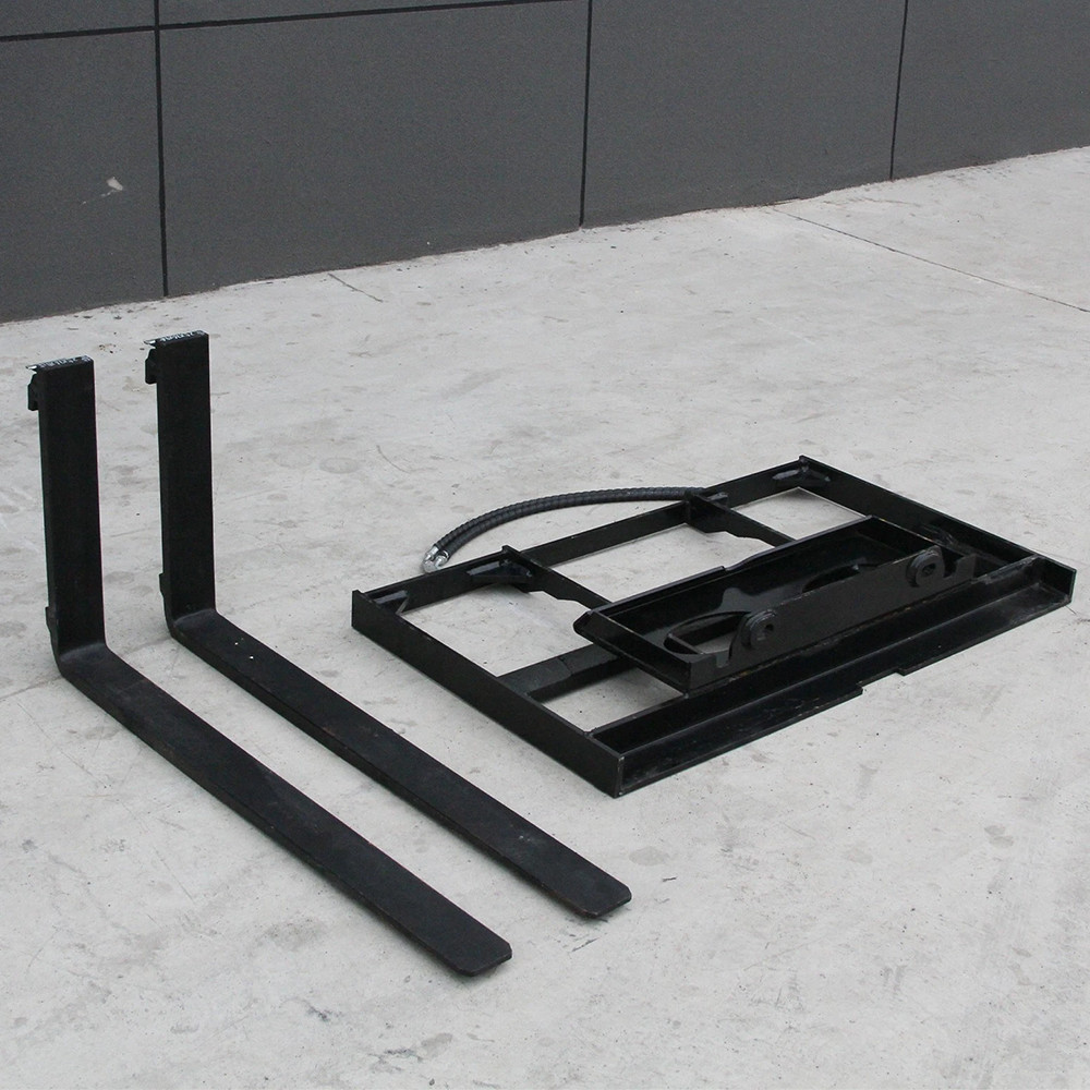 40in Pallet Fork for Mini Skid Steer Loader Attachment Pallet Forklift Fork New