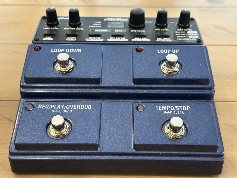 Digitech Jam Man Stereo Looper Phrase Sampler Delay Pedal - GREAT CONDITION