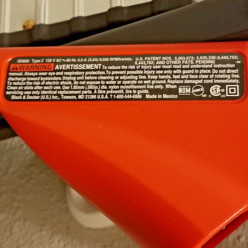 Black & Decker GrassHog 14" Weed Eater Automatic Feed Spool No Bumping Required