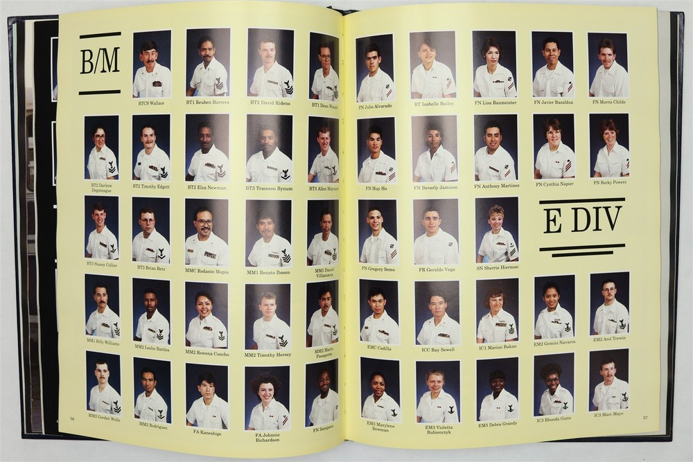 USS Acadia (AD-42) 1992 Westpac Deployment Cruise Book