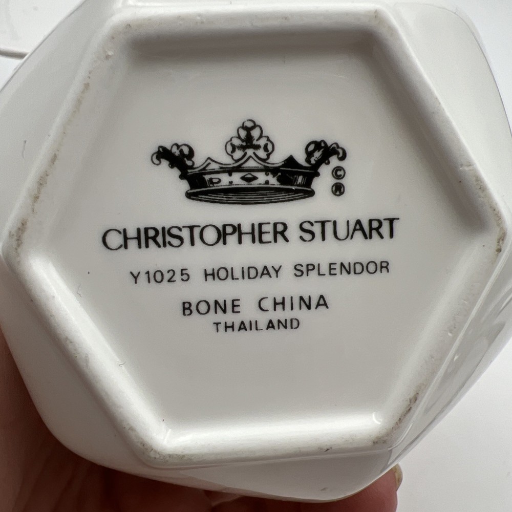 Christopher Stuart Holiday Splendor vase