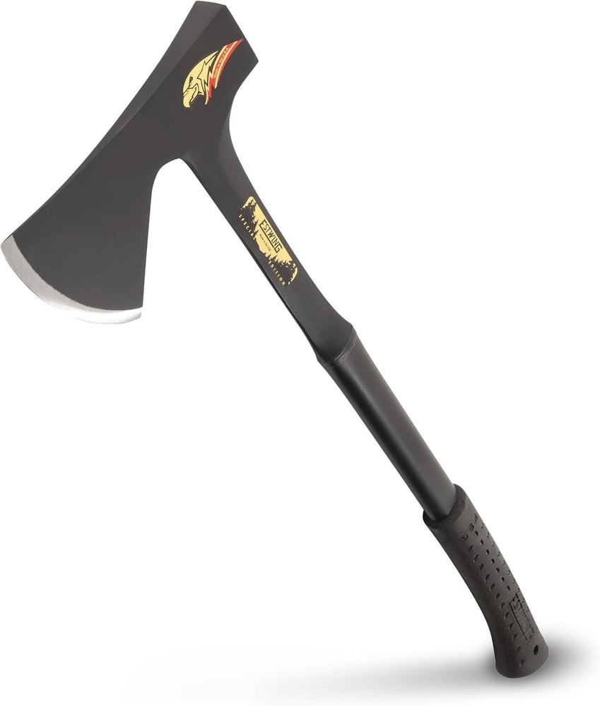 Professional Grade Wood Splitting Axe - Shock Reduction Grip=