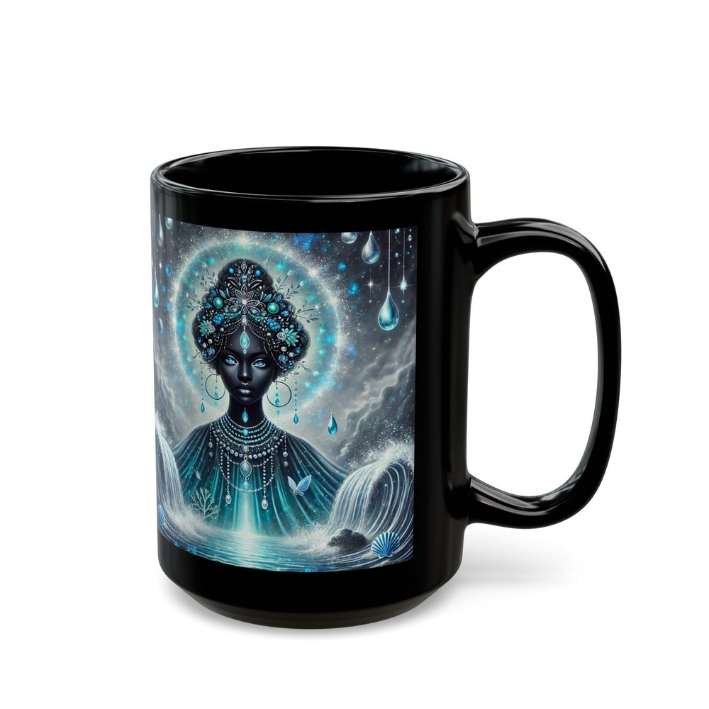 Water Goddess Mug, Ceramic Cup, Coffee Mug, Tea Cup, Drinkware, Kitchen Decor